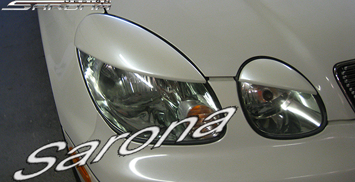Custom Lexus GS300/400 Eyelids  Sedan (1998 - 2005) - $139.00 (Manufacturer Sarona, Part #LX-001-EL)
